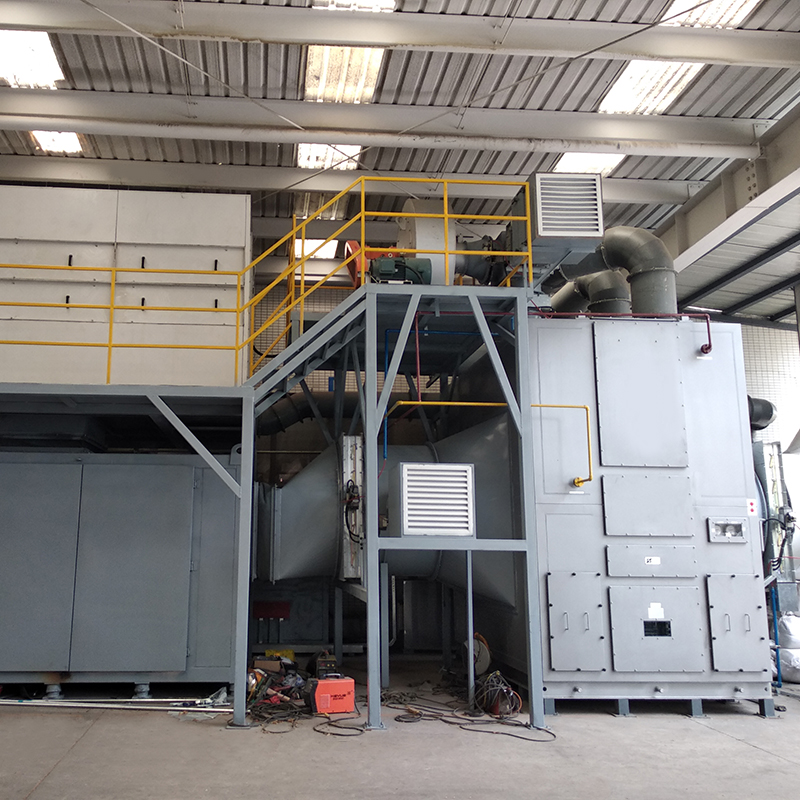 Concentrator rotativ LQ-Adw-RTO zeolit (tip cilindric/disc) ＋ Oxidant termic regenerativ (RTO)
