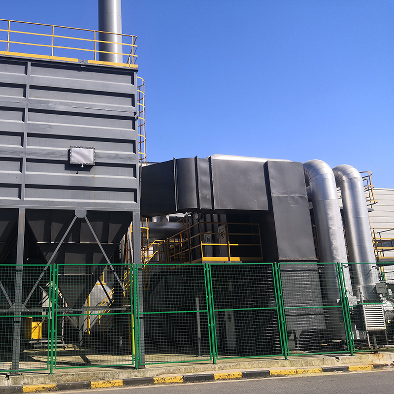 Concentrator rotativ LQ-Adw-la zeolit (tip cilindric/disc) ＋ Oxidizator termic (TO)