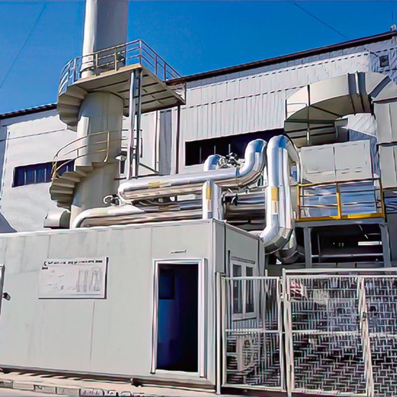 Concentrator rotativ LQ-Adw-CO zeolit (tip cilindric/disc) ＋ Oxidare catalitică (CO)